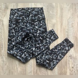 Lululemon Wunder Under Hi-Rise Tight 28" Embellished Multi Blue Women's Size 6